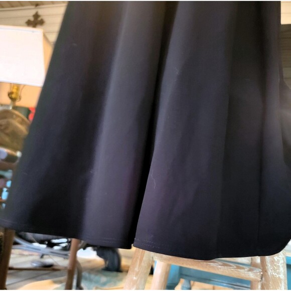 Gharani Stok London Fashion Designer Black Dress Sequin Bodice Elastane MINT, Sm - Picture 9 of 10